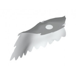 Minifigure, Cape Cloth, Serrated Edges: {бял}