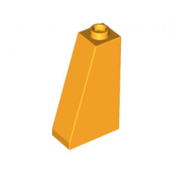 Покривна плочка 1X2x3/73°: {огнено жълто-оранжев}