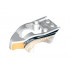 Flywheel Fairing Bird Raptor Shape with Eagle and Gold Ornament Pattern: {бял}