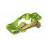 Flywheel Fairing Crocodile Shape with Gold and White Crocodile Pattern (70103): {ярко жълто-зелен}