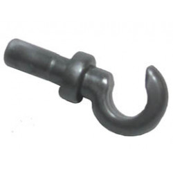 Hand Pirate Hook: {сребърно метален}