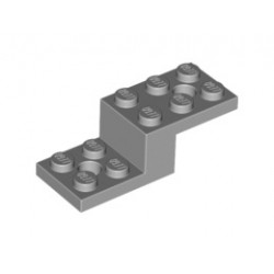 Камък 1X2X1 1/3 W. 2 плочки 2X2: {умерено каменно сив}