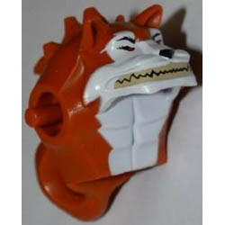 Torso/Head Alien, Dogpound Pattern: {тъмно оранжев}
