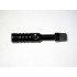 Minifigure, Utensil Tool Screwdriver - Wide Head - 3-Rib Handle: {черен}