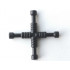 Minifigure, Utensil Tool 4-Way Lug Wrench: {черен}