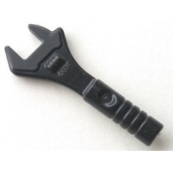 Minifigure, Utensil Tool Adjustable Wrench: {черен}