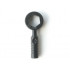 Minifigure, Utensil Tool Box Wrench - 3-Rib Handle: {черен}