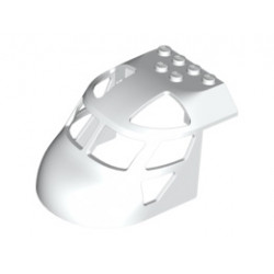 Aircraft Fuselage Forward Top Curved 6 x 8: {бял}