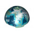 Cylinder Hemisphere 11 x 11, Studs on Top with Naboo Blue / Green Planet Pattern (9674): {пясъчно зелен}