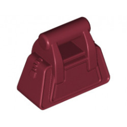 Friends Accessories Handbag with Zipper: {нов тъмно червен}
