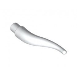 Рог 2,5M с вал Ø3,2 : {бял}