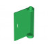 Door 1 x 3 x 4 Left - Open Between Top and Bottom Hinge: {тъмно зелен}