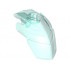 Hero Factory Helmet Visor with Clip with Face Guard Pattern Type 3: {прозрачно светло син}