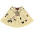Plastic Tepee Cover with Western Indians Motifs Pattern: {тухлено жълт}
