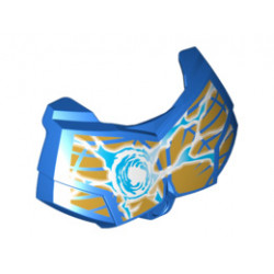 Large Figure Chest Armor Small with Chi and Gold (Eagle) Pattern: {ярко син}