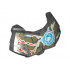 Large Figure Chest Armor Small with Chi and Olive Green (Crocodile) Pattern: {титаниево метален}