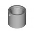 Container, Bucket 1 x 1 x 1 Straight: {умерено каменно сив}