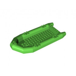 Boat, Rubber Raft, Large: {ярко зелен}