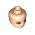 Mini Doll, Head Friends with Brown Eyes, Pink Lips and Closed Mouth Pattern: {светло нуга}
