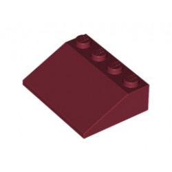 Покривна плочка 3X4/25°: {нов тъмно червен}