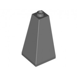 Покривна плочка ъглова 2X2X3/73° : {тъмно каменно сив}