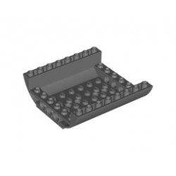 Ниско дъно 8X8X2 Ø4.85 : {тъмно каменно сив}