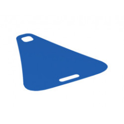 Cloth Sail Triangular with Top and Bottom Holes: {ярко син}