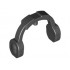 Minifigure, Ear Protectors / Headphones / Headset - Thick Arms: {черен}