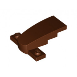 Wedge 4 x 2 x 1 1/3 with 1 x 4 Base: {червеникаво-кафяв}