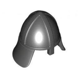 Мини рицарски шлем : {черен}