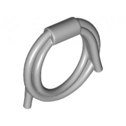 Minifigure, Utensil Rope Coiled: {умерено каменно сив}