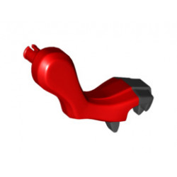 Dragon Arm with Black Claws - Right: {ярко червен}