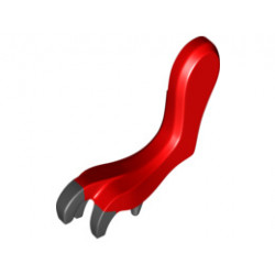 Dragon Arm with Black Claws - Left: {ярко червен}