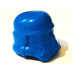 Minifigure, Headgear Helmet SW Stormtrooper, Plain: {ярко син}