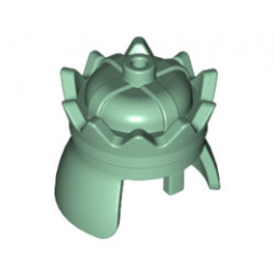 Minifigure, Headgear Crown: {пясъчно зелен}