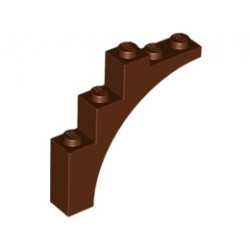 Тухличка с дъга 1X5x4 : {червеникаво-кафяв}