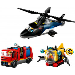 Хеликоптер, пожарна кола и подводница – ремикс – СИТИ