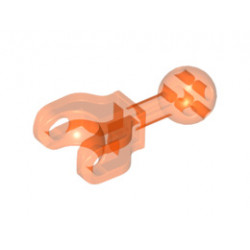 Греда 4М тип Б със съединие за ябълка O10.2 мм: {прозрачно флуорисциращо червеникаво оранжев}
