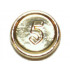 Minifigure, Utensil Coin Type 3 with 5 Mark : {хромирано златист}