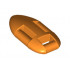Minifigure, Utensil Lifeguard Float: {ярко оранжев}