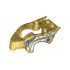 Flywheel Fairing Bird Raptor Shape with White Scaled Armor Pattern (70139): {топло златист}