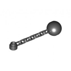 Chain with Ball, 5 Links: {черен}