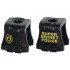 Minifigure, Vest Body Armor with Minifigure Head Badge and 'SUPER SECRET POLICE' Pattern: {черен}