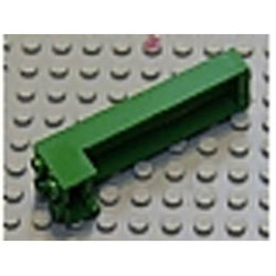 Brick, Modified 2 x 2 x 6 with Groove: {тъмно зелен}
