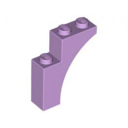 Тухличка с дъга 1X3X3: {лавандулов}