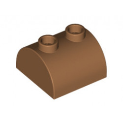 Тухличка 2X2 с дъга и стъдове: {умерен нуга}