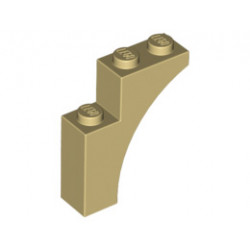 Тухличка с дъга 1X3X3: {тухлено жълт}
