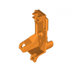 Minifigure, Utensil Seat with Ball Socket (Hero Factory Cockpit): {ярко оранжев}