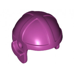 Minifigure, Headgear Cap, Aviator: {ярко червеникаво-виолетов}