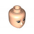 Mini Doll, Head Friends Male Large with Dark Brown Eyes, Eyebrows and Goatee Pattern: {светло нуга}